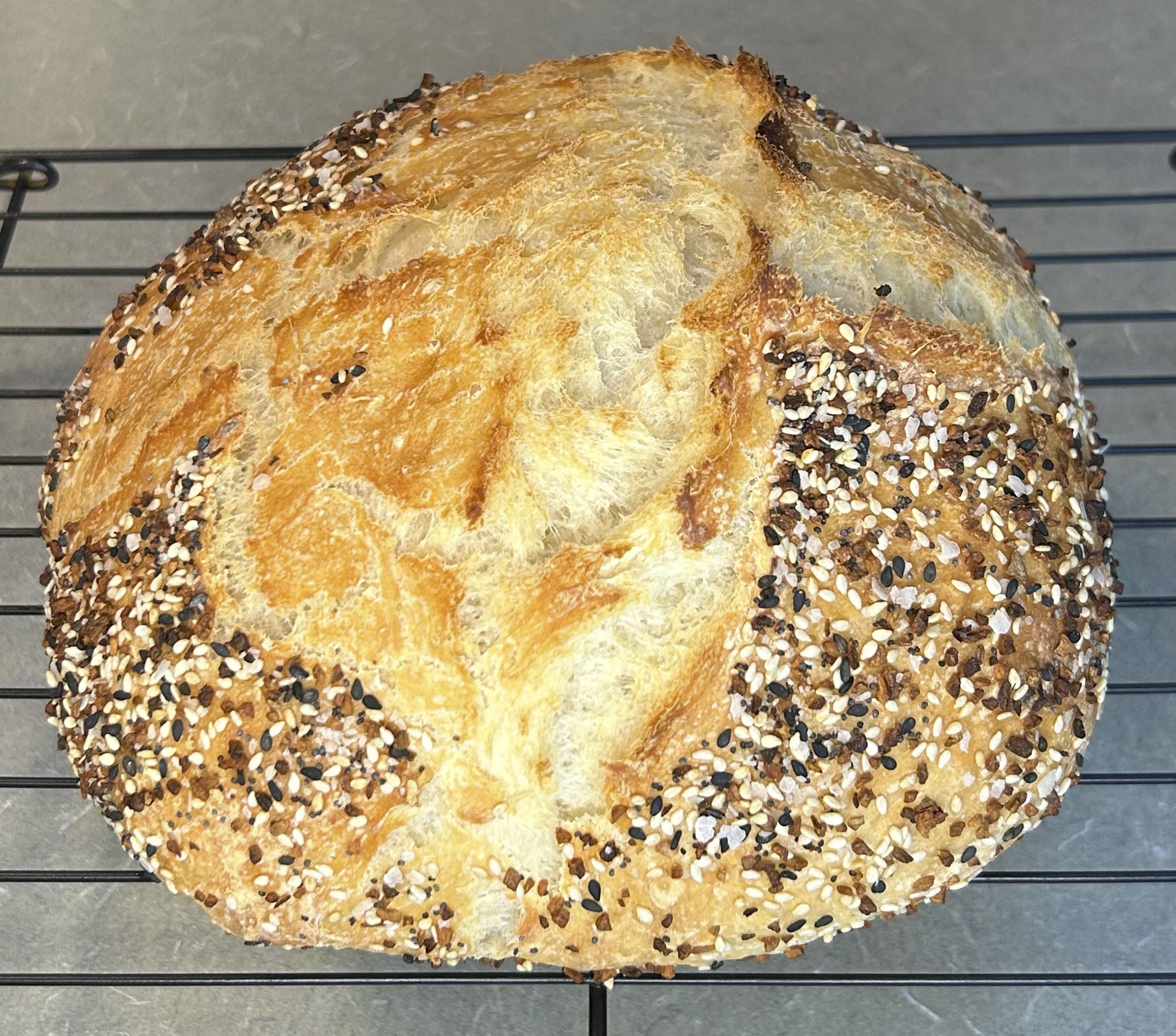 Everything Bagel Loaf